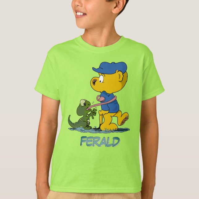 Ferald & The Baby Lizard T-Shirt (Vorderseite)