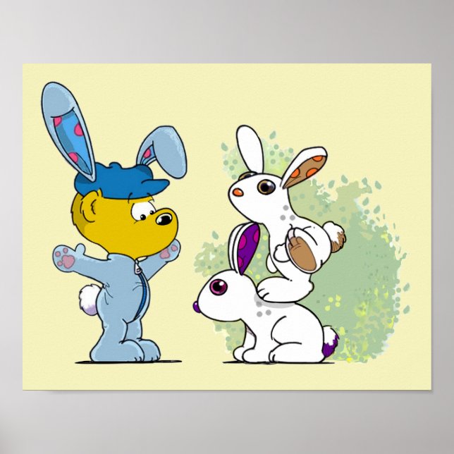 Ferald und das Bunniez-Poster Poster (Vorne)