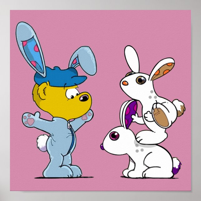 Ferald und das Bunniez-Poster Poster (Vorne)