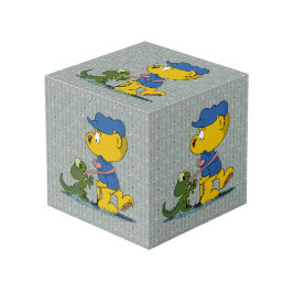 Ferald und der Baby Lizard Cube Würfel