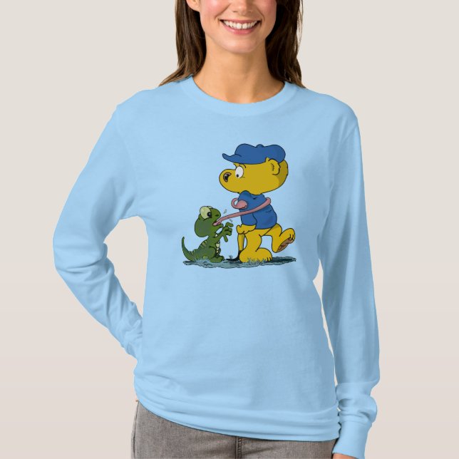 Ferald und der Baby Lizard T - Shirt (Vorderseite)