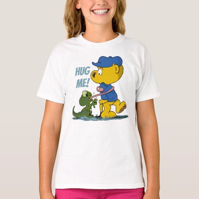 Ferald und der Baby Lizard T - Shirt (Vorderseite)