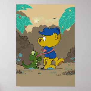 Ferald und die Baby Lizard Poster