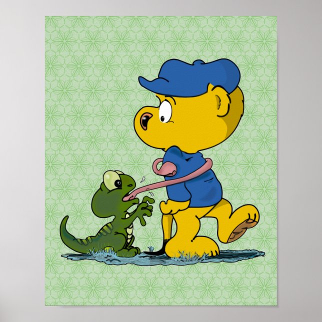 Ferald und die Baby Lizard Poster (Vorne)