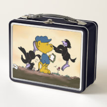 Ferald und die Pesky Crows Metal Lunch Box