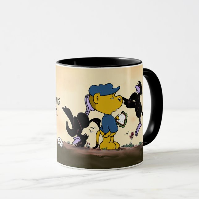 Ferald und die Pesky Crows Tasse (VorderseiteRechts)