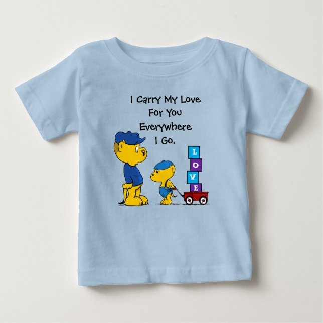 Ferald und Ferald Baby T-shirt (Vorderseite)