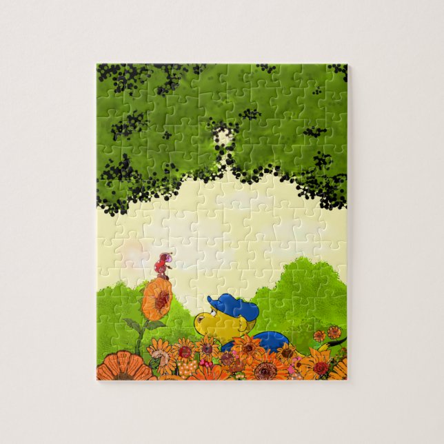 Ferald und Mizz Ladybug Jigsaw Puzzle (Vertikal)