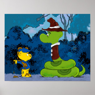 Ferald und Mr. Wiggly Poster