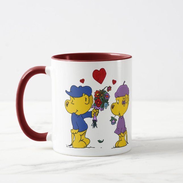 Ferald und Sahsha Ferret Tasse (Links)