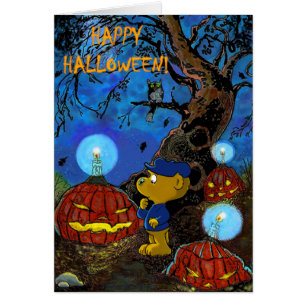 Ferald und The Rotten Pumpkins   Grußkarte