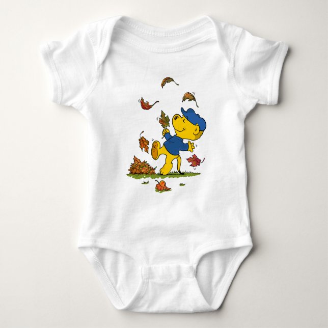 Ferald unter den Herbstleaves Baby Strampler (Vorderseite)