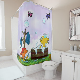 Ferald's Bubble Bath Duwer Vorhang