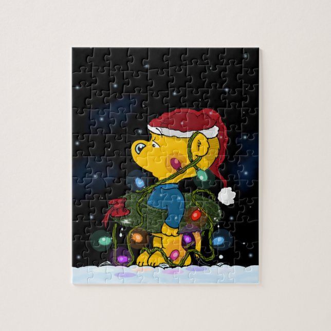 Ferald's Christmas Wreath Jigsaw Puzzle (Vertikal)