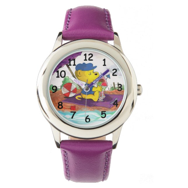 Ferald's Ice Cream Beach Delight Armbanduhr (Vorderseite)