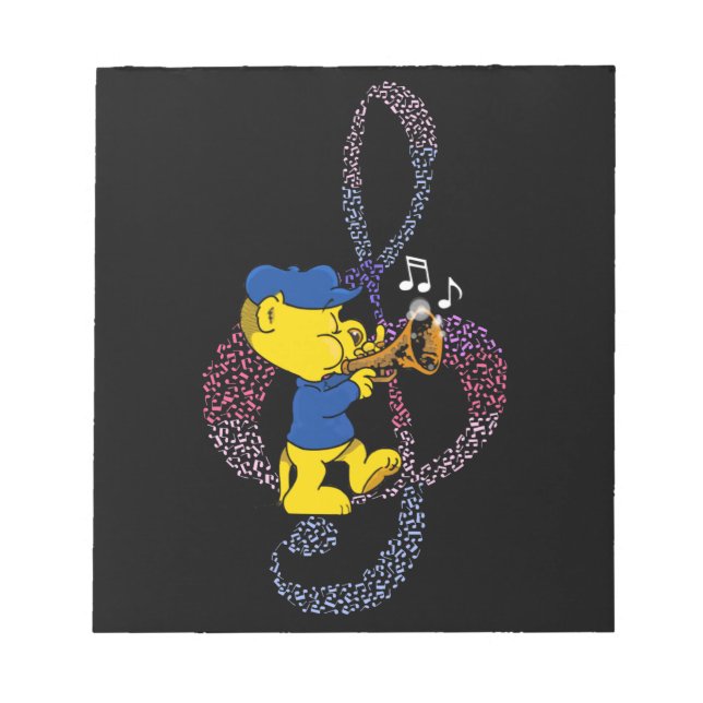 Ferald's Musical Rumpus! Notepad Notizblock (Vorderseite)