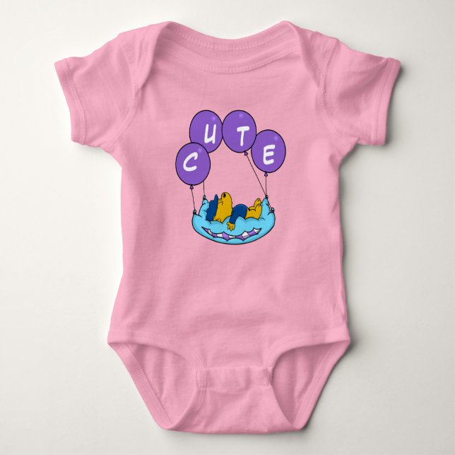 Ferald's Pillow Balloons Baby Strampler (Vorderseite)