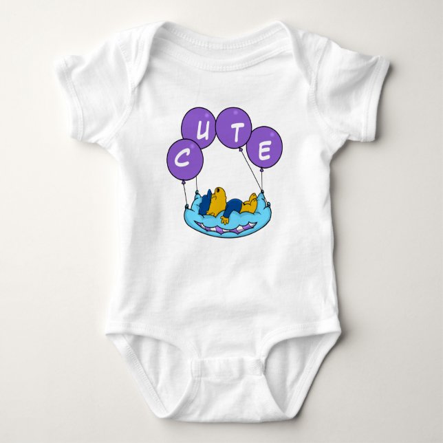 Ferald's Pillow Balloons Baby Strampler (Vorderseite)