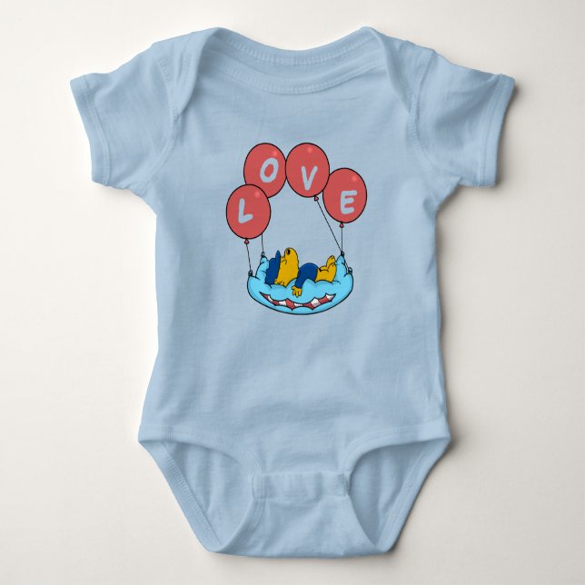Ferald's Pillow Balloons Baby Strampler (Vorderseite)