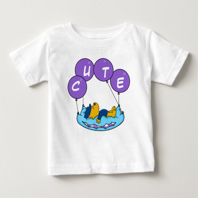 Ferald's Pillow Balloons Baby T-shirt (Vorderseite)