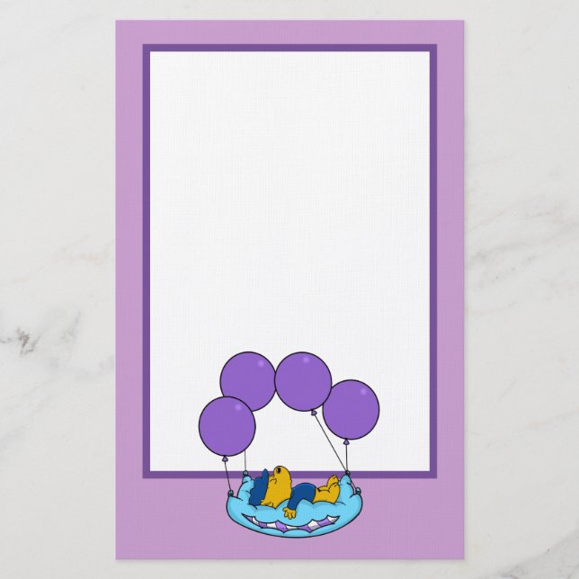 Ferald's Pillow Balloons Briefpapier (Vorderseite)