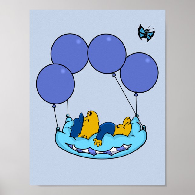 Ferald's Pillow Balloons Poster (Vorne)