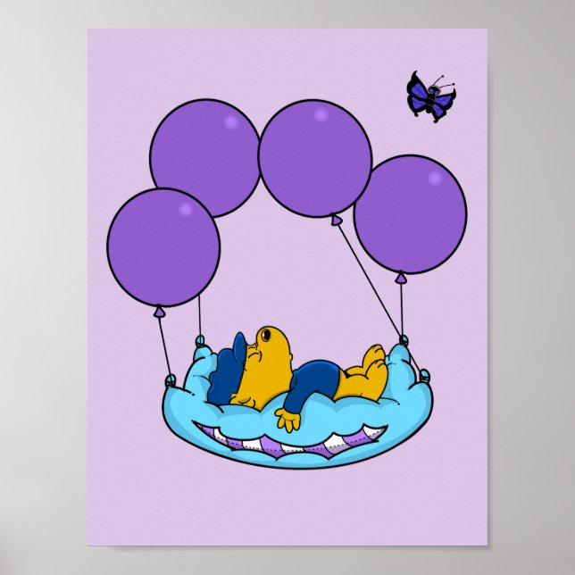 Ferald's Pillow Balloons Poster (Vorne)