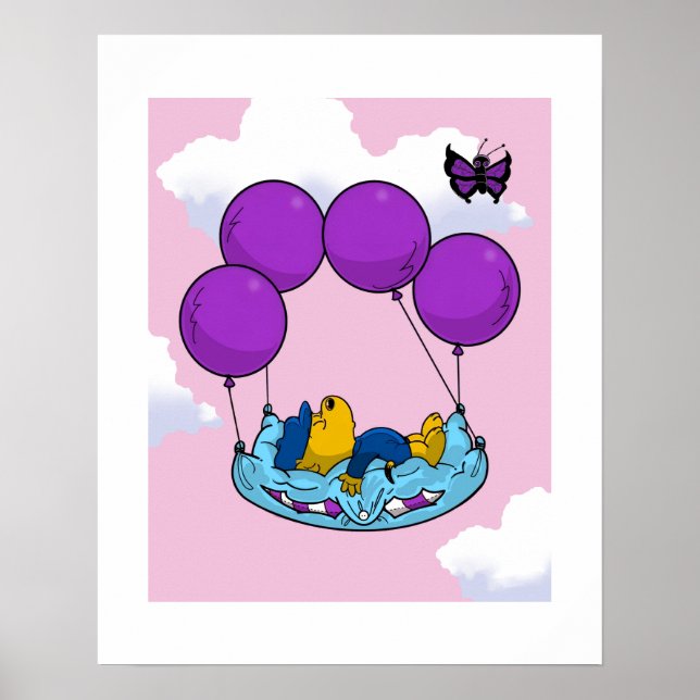 Ferald's Pillow Balloons Poster (Vorne)