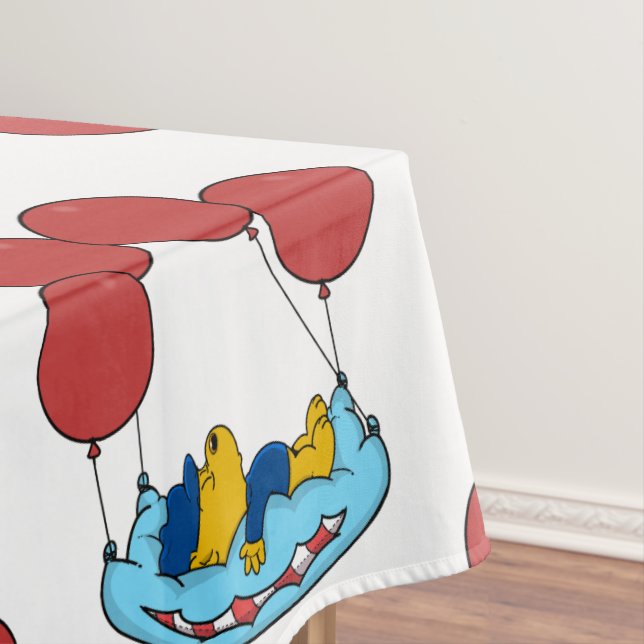 Ferald's Pillow Balloons Tablecloth Tischdecke (Beispiel)