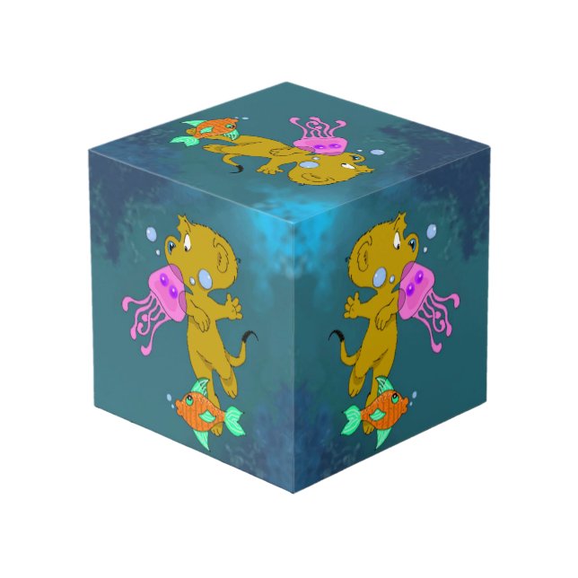 Ferald's Swim Cube Würfel (Vorderseite Schrägansicht)