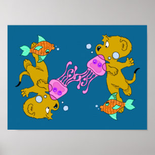 Ferald's Swim Poster