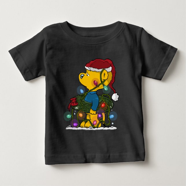 Feralds Weihnachtskranz Baby T-shirt (Vorderseite)