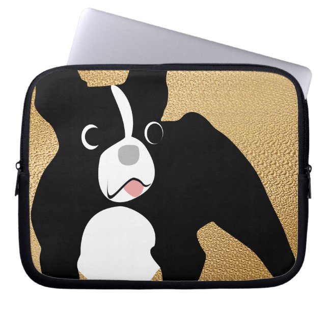 Ferdie Frenchie Laptopschutzhülle (Vorderseite)