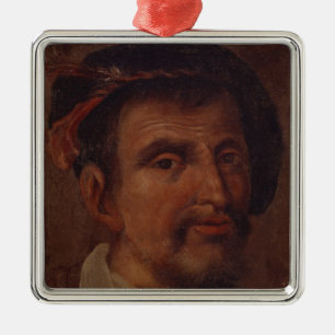 Ferdinand Columbus Silbernes Ornament
