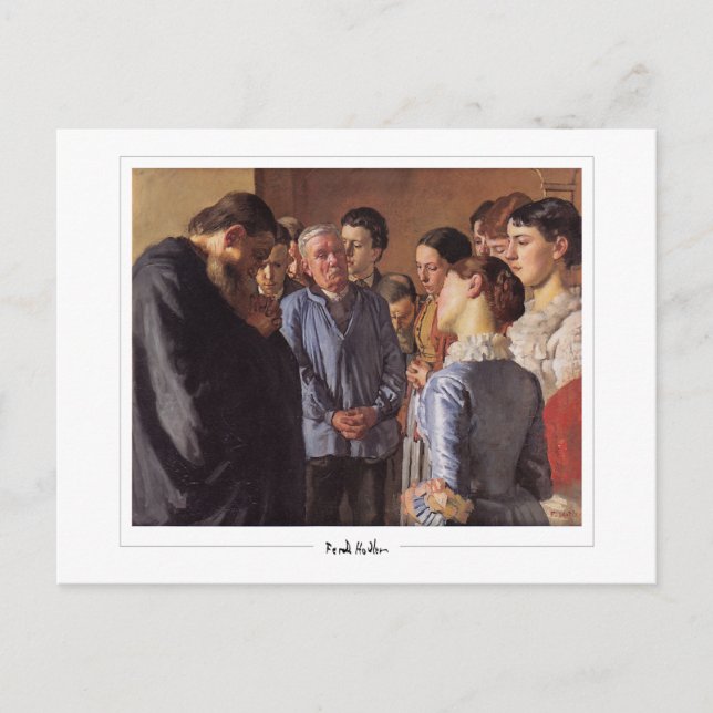 Ferdinand Hodler #40 - Fine Art Postcard Postkarte (Vorderseite)