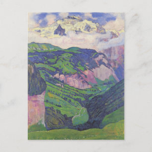 Ferdinand Hodler - Die Dame der Isenfluh Postkarte