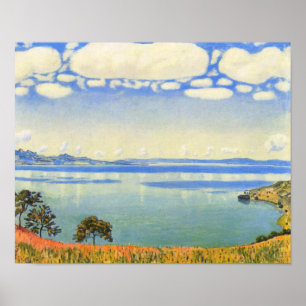 Ferdinand Hodler - Genfersee von Chexbres Poster