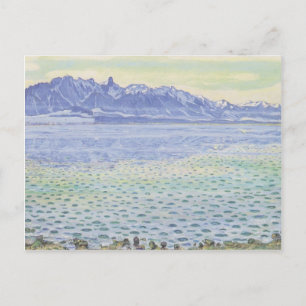 Ferdinand Hodler- Thun, Stockhornkette Postkarte