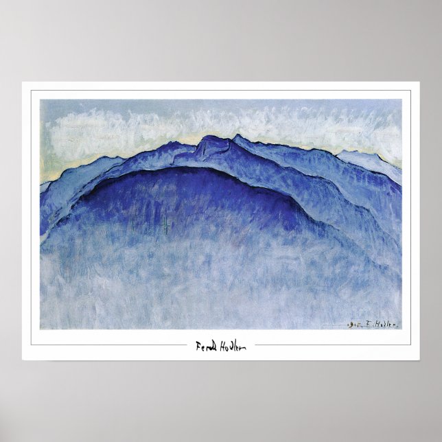 Ferdinand Hodler Zedign Art Poster #157 (Vorne)