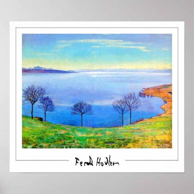 Ferdinand Hodler Zedign Art Poster #2 (Vorne)