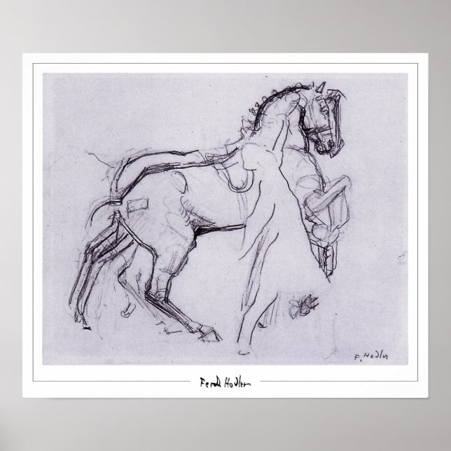 Ferdinand Hodler Zedign Art Poster #241 (Vorne)