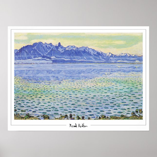 Ferdinand Hodler Zedign Art Poster #268 (Vorne)