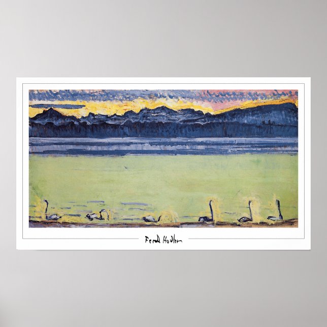 Ferdinand Hodler Zedign Art Poster #55 (Vorne)