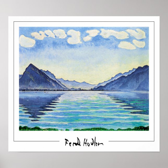 Ferdinand Hodler Zedign Art Poster #62 (Vorne)
