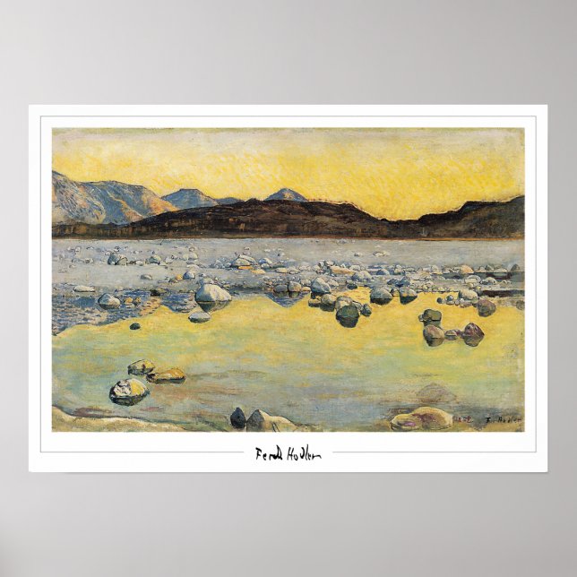 Ferdinand Hodler Zedign Art Poster #84 (Vorne)