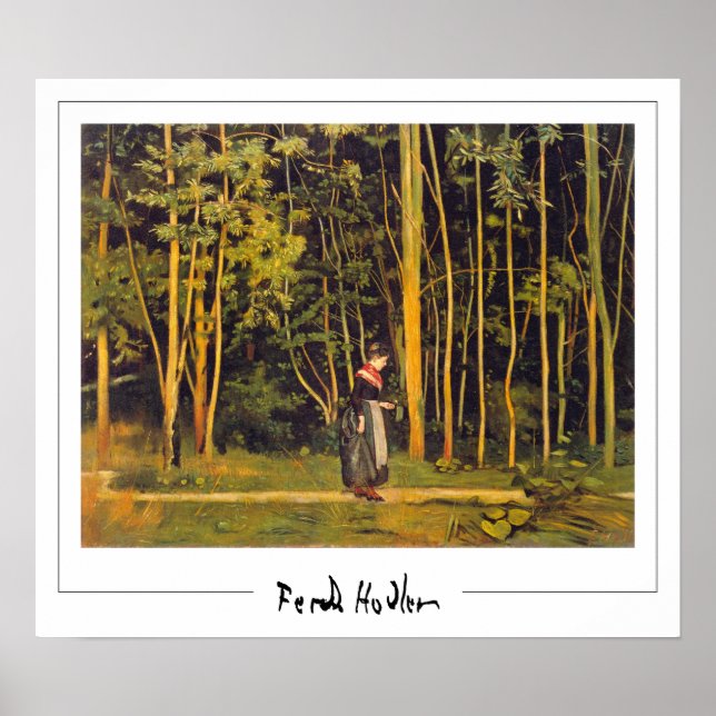 Ferdinand Hodler Zedign Art Poster #88 (Vorne)