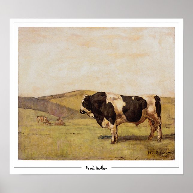 Ferdinand Hodler Zedign Art Poster #90 (Vorne)