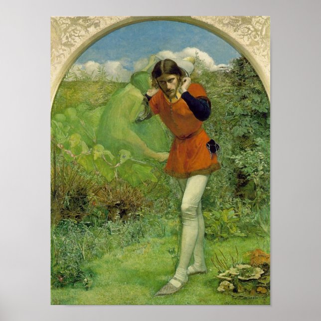 Ferdinand Lured von Ariel Millais Fine Art Poster (Vorne)