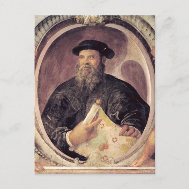 Ferdinand Magellan Postkarte (Vorderseite)
