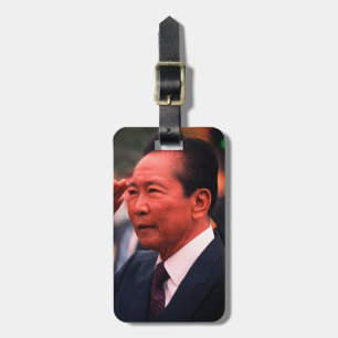 Ferdinand Marcos, zehnter Präsident der Philippine Gepäckanhänger